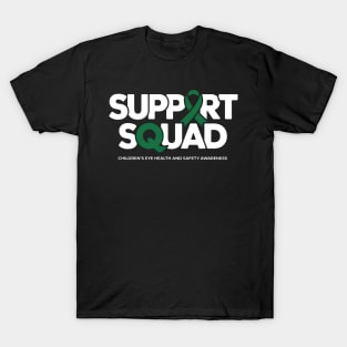 Support Squad Children's Eye Health and Safety Awareness T-Shirt